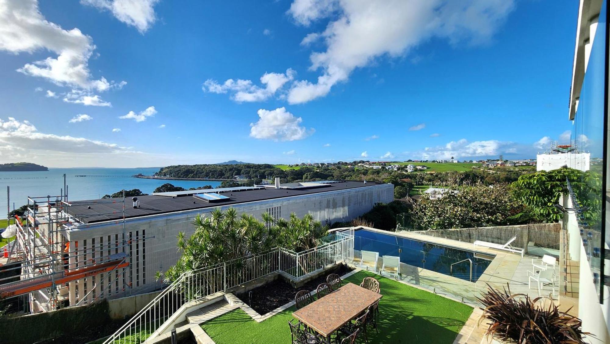 Orakei Grandeur Mansion With Sea Views & Pool Villa Auckland Exterior foto